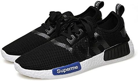 Aoniu Men Mesh Sports Shoes Wear-resisting 1005 (10 D(M)US, Black)