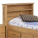 Kid's Scene Bookcase Headboard in Deep Rustic Size: Twin