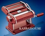Review Atlas Marcato 193R Wellness Deluxe / Pasta Machine - Designer Deluxe Atlas Wellness Pasta Machine - Red