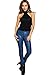 2LUV Women's Stretchy 5 Pocket Skinny Color Uniform Pants