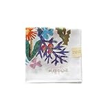 ひびのこづえ ハンカチ　FLOWERS（ホワイト）／30901201A