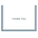 Blue Bulk Thank You Cards 50ct