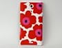 Xperia A �G�[�X SO-04E marimekko (�}�����b�R��) �P�[�X �E�j�b�R�� �ԕ� flowerprint case docomo �t���ی�t�B�����t ���b�h �� LS�T�v���C LSSO04EMARE