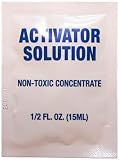 4 Activator Solution Packets for Ultrasonic Silver Cleaning Kit
