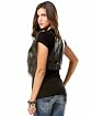 Faux Fur Cropped Vest Product Image