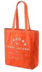 Marc By Marc Jacobs Cotton Jacobs Tote Bag Coral
