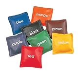 Champion Sports 5 Inch Colored Bean Bag Set