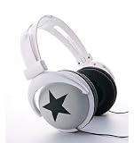 Mix-Style - Star-Gray - Casque audio filaire pour iPhone/iPod/mp3 - Gris/Noir