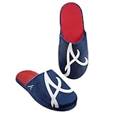 MLB Atlanta Braves 2011 Big Logo Slide Slipper Hard Sole Large