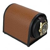 Orbita Sparta 1 Watch Mini (AC) Winder In Brown Leatherette