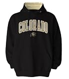 NCAA Men's Colorado Buffaloes Hooded Sweatshirt (Black, XX-Large)