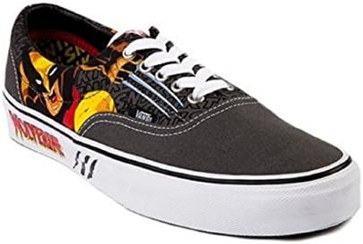 Vans Marvel X-Men Wolverine Comicbook Era Laceup Shoes,5.5 B(M) US Women / 4 D(M) US Men,charcoal/TR white/Wolverine