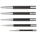 Starrett S117PC 5 Piece 1/16-Inch to 5/32-Inch Center Punch Assortment in Plastic Case