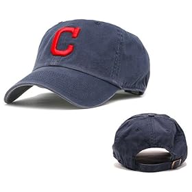  Cleveland Indians Alternate 2 Clean Up Adjustable Cap - Navy Adjustable