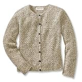 Marled Khaki Cardigan at Orvis