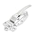 uxcell Freezer Door Flush Mounted Walk in Latch Handle, 145mm, Silver Tone