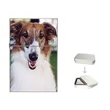 Borzoi Russian Wolfhound Flip Top Lighter
