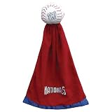 Washington Nationals Plush MLB Baseball with Attached Security Blanket.