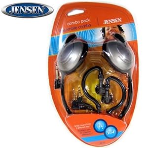 Jensen Combo PACK HEADPHONES