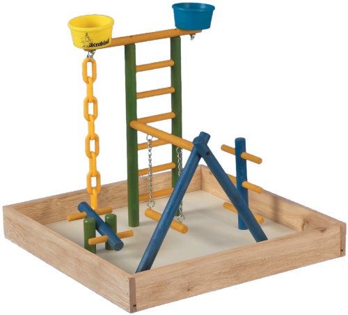Acrobird Playground, 18-Inch W by 18-Inch D