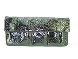 Style & Co Patent Clutch Handbag Purse ~ Black In Color
