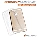 Transparent iPhone 6 Case, Hawkeye® [Flexi] with HD Screen Protector - World's Thinnest Apple iPhone 6 Case - [0.3mm Crystal Clear] - Ultra Slim, Lightweight - Best Premium Flexible Soft Gel TPU Scratch-Proof Case for iPhone 6 (4.7) 2014 - Perfect for Men and Women - Crystal Clear [Lifetime Warranty]