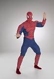 Spiderman Deluxe Costume Muscle Chest Adult
