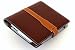 M-edge Genuine Leather Executive Jacket for Amazon Kindle First Generation (Pebbled Mocha W/saddle) - ALL Sales Final