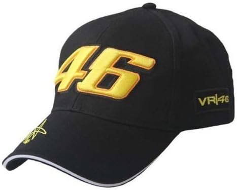 New Motogp Valentino Rossi 46 Baseball Hat Peaked Cap black