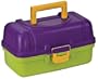Creative Options 2 Tray Organizer, Vineyard Green and Purple