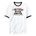 T-Shirt Ringer White  I Only Speak Ostyak Samoyed  Languaje