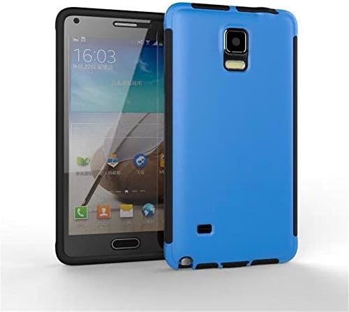 Note 4 Case,KINGCOOL Premium Full Housing Case Cover with Front and Back Protection and Built in Screen Protector for Samsung Galaxy Note 4 SM-N910S 2014 Release(Blue)