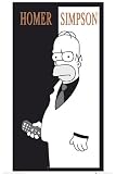 1art1 39120 The Simpsons - Scarface Poster (91 x 61 cm)