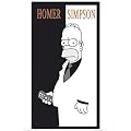 1art1 39120 The Simpsons - Scarface Poster (91 x 61 cm)