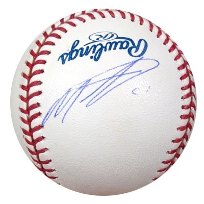 Miguel Tejada Autographed/Hand Signed MLB Baseball PSA/DNA #L32267