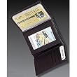 Genuine Leather Men's Tri - fold Wallet