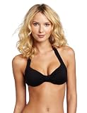 Seafolly Women's Goddess Halter Top, Black, 10