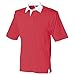 Front Row Men's Short Sleeve Sports Rugby Polo Shirt