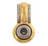 Blank Two Tone Bezel Slide Mounting For .50cttw Round Diamond