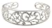 Sterling Silver Diamond Bangle Bracelet