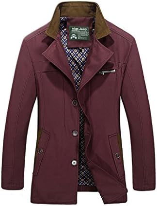 Northar Men Cotton Casual Windbreaker Jacket