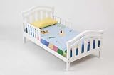 Delta Children's Products San Tropez Wooden Toddler Bed in White