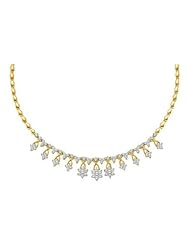 2.00CTW DIAMOND FLOWER NECKLACE
