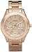 Fossil Women's Stella ES2859 Rose-Gold Stainless-Steel Quartz Watch with Rose-Gold Dial