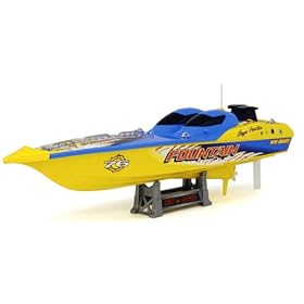 23-Inch Radio Control Full Function Fountain Boat - 27 MHz by New Bright