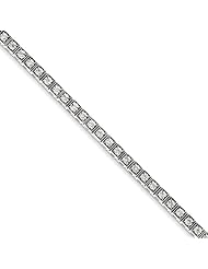 Sterling Silver Diamond Bracelet