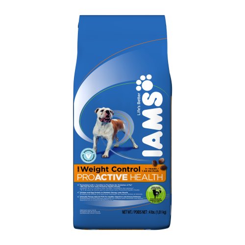 More image Iams Proactive Health Adult Dog Weight Control 4 Lbs (Pack of 5)