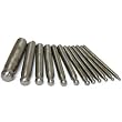 12 Dapping Punches Silversmith Staking Punch Tools New