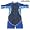 Blue Camo Print