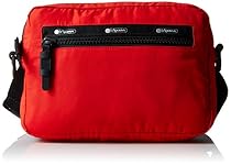 LeSportsac Women's Travel Convertible Belt Bag, Classic Red T
